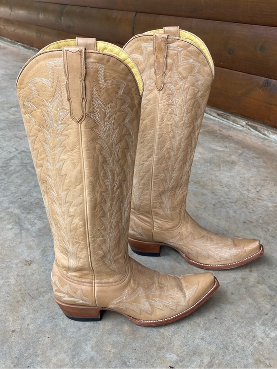 JRC & Sons Shoes - JRC & Sons | Tan Leather Cowgirl Boots